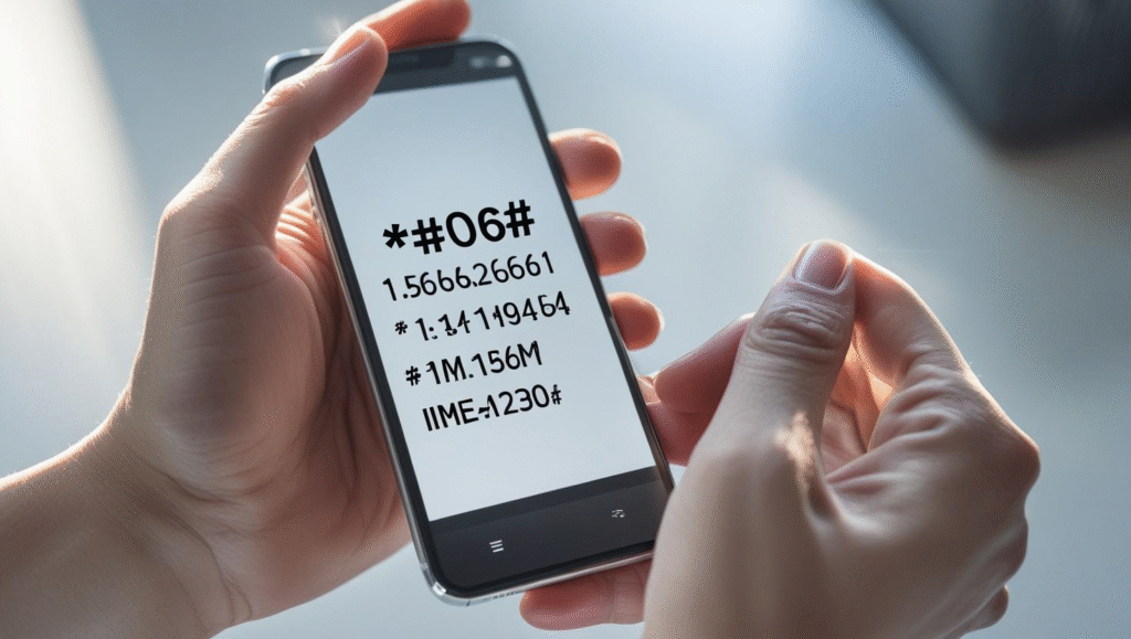 "Table-style infographic showing different phone models with estimated PTA tax in Pakistani Rupees, clean minimal chart."