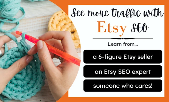 I will use etsy SEO to promote traffic and etsy rank