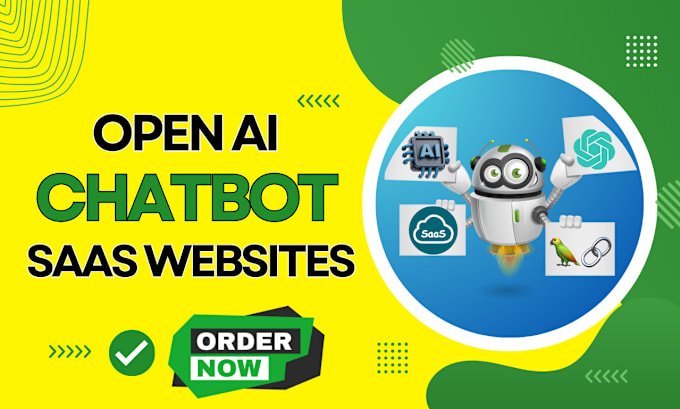 I will create ai chatbot websites saas ai with langchain manychat content generative ai