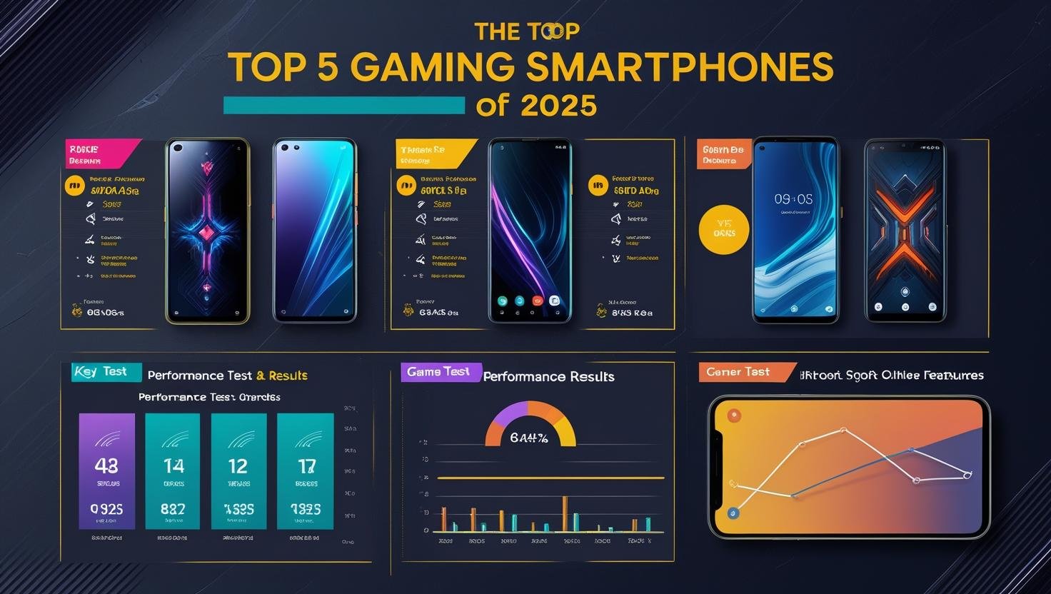 Top 5 Gaming Smartphones in 2025 – Performance Tested