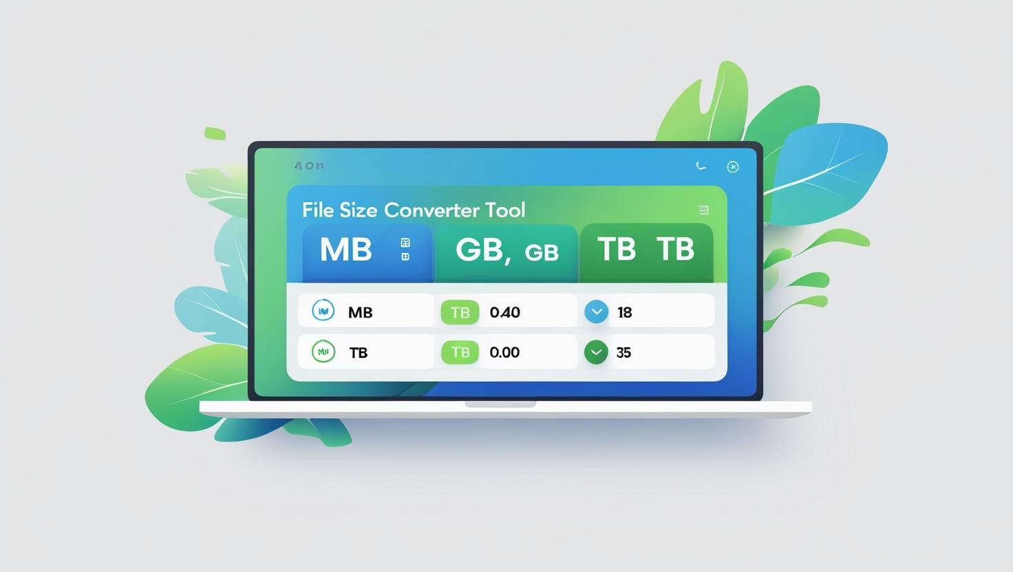 File Size Converter – Instantly Convert MB, GB, and TB
